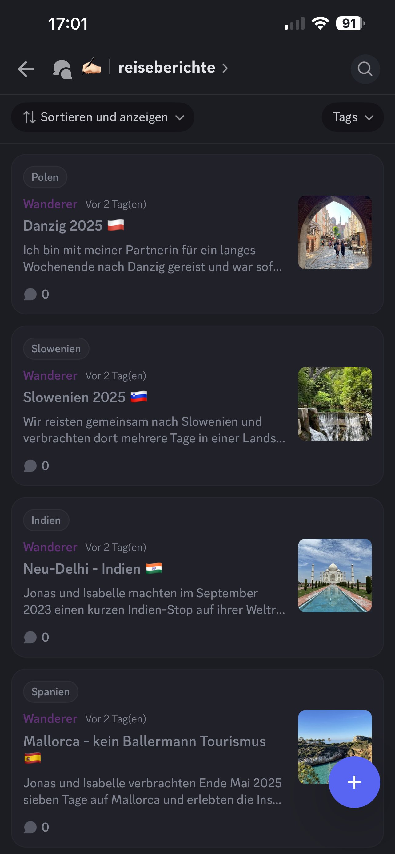 Travelcord Reise-Stories